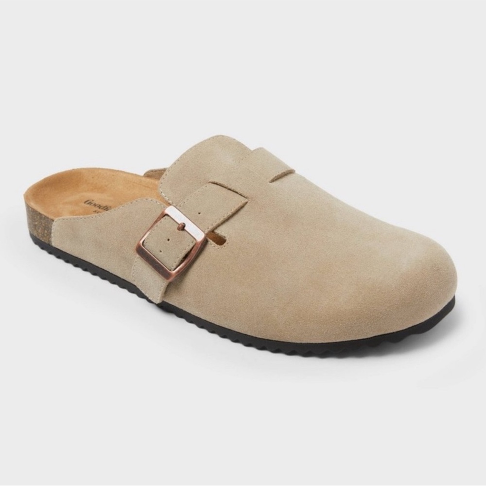 Goodfellow & Co Men's Taupe Oswald Clogs Size 11